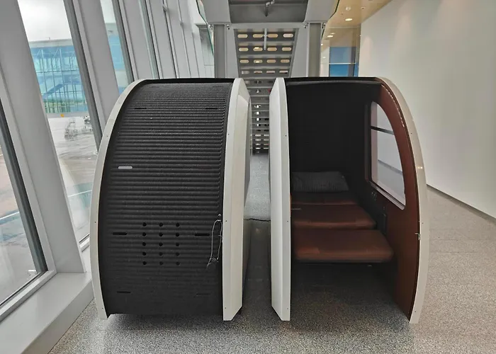Кемпинг Great Airport Sleep - Helsinki Airport Non-schengen Area Sleeping Pods Near Gate 40 Вантаа