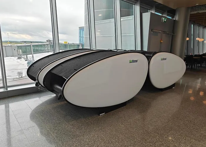 Great Airport Sleep - Helsinki Airport Non-schengen Area Sleeping Pods Near Gate 40