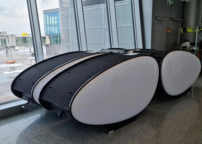Great Airport Sleep - Helsinki Airport Non-schengen Area Sleeping Pods Near Gate 40 *